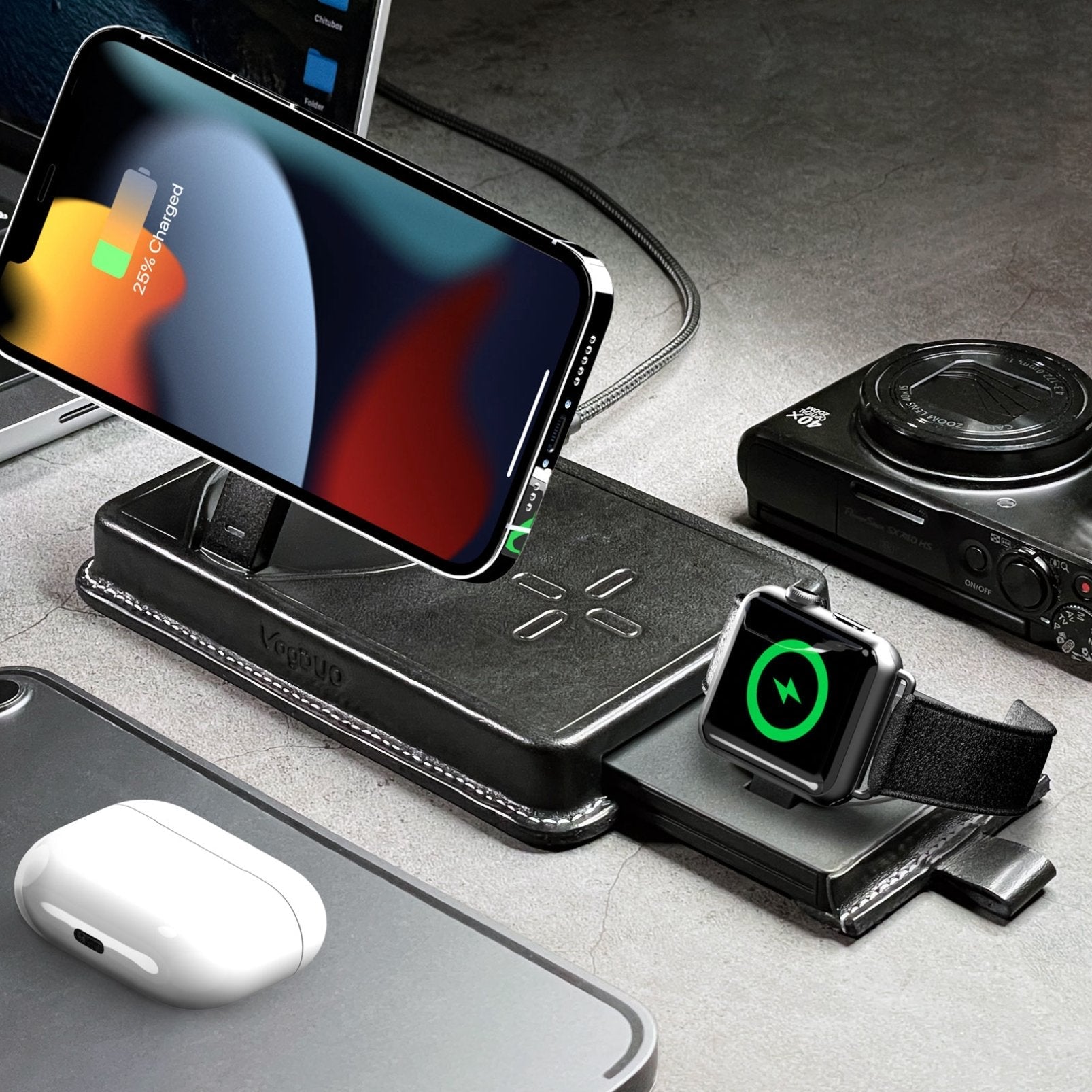9to5Mac x VogDUO Magnetic Wireless Charger - VogDUO