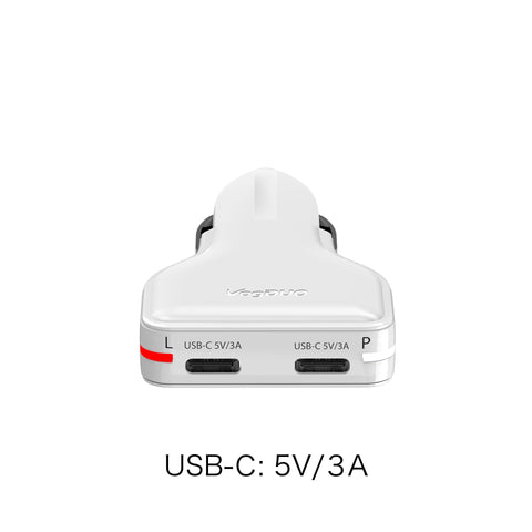 Car Charger Dual USB-C ports
