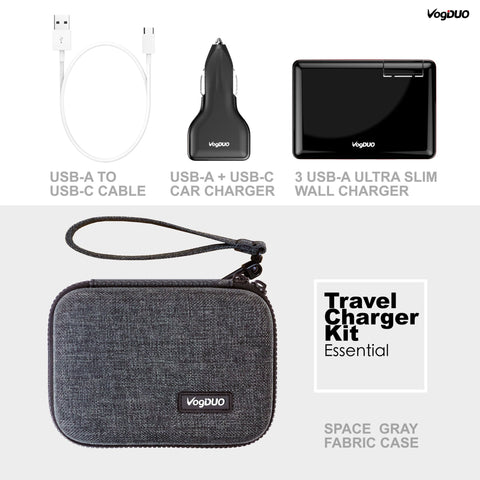 Essential Travel Charger Kit