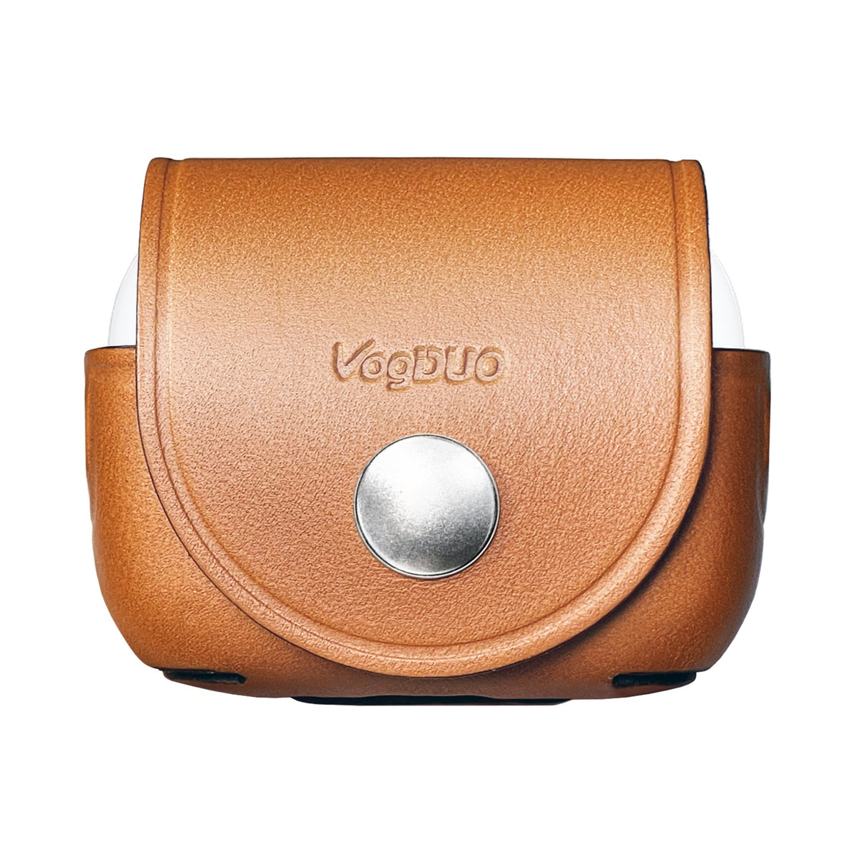 VogDUO Belt-loop Leather Case for AirPods Pro Tan