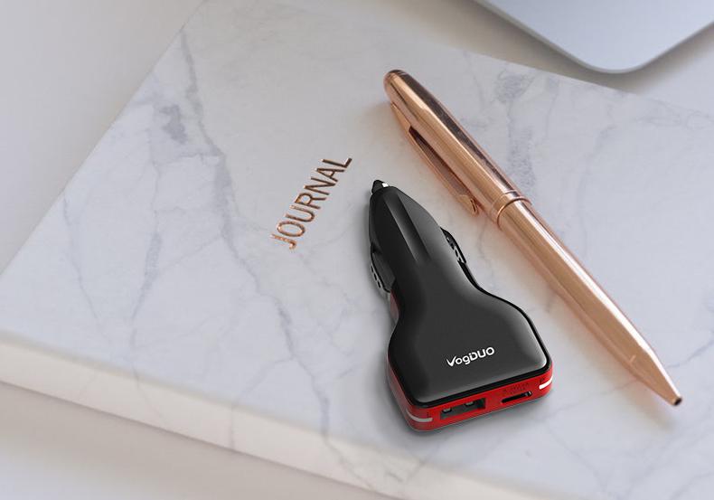 ULTRA SLIM USB-C CAR CHARGER FOR LAPTOPS, NINTENDO SWITCH - VogDUO