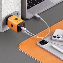 VogDUO 65W GaN PD Wall Charger has half the charging time of other devices
