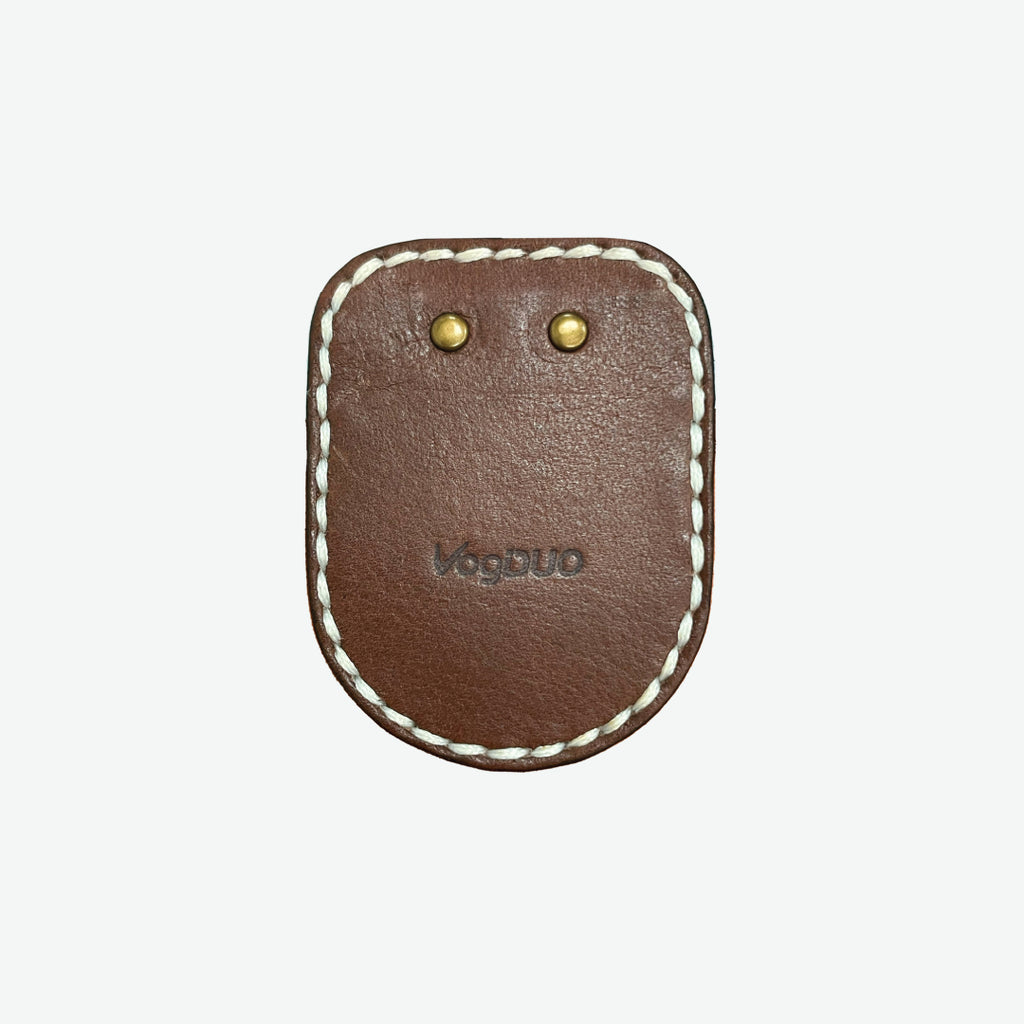 Brooch Pin Leather Case - AirTag