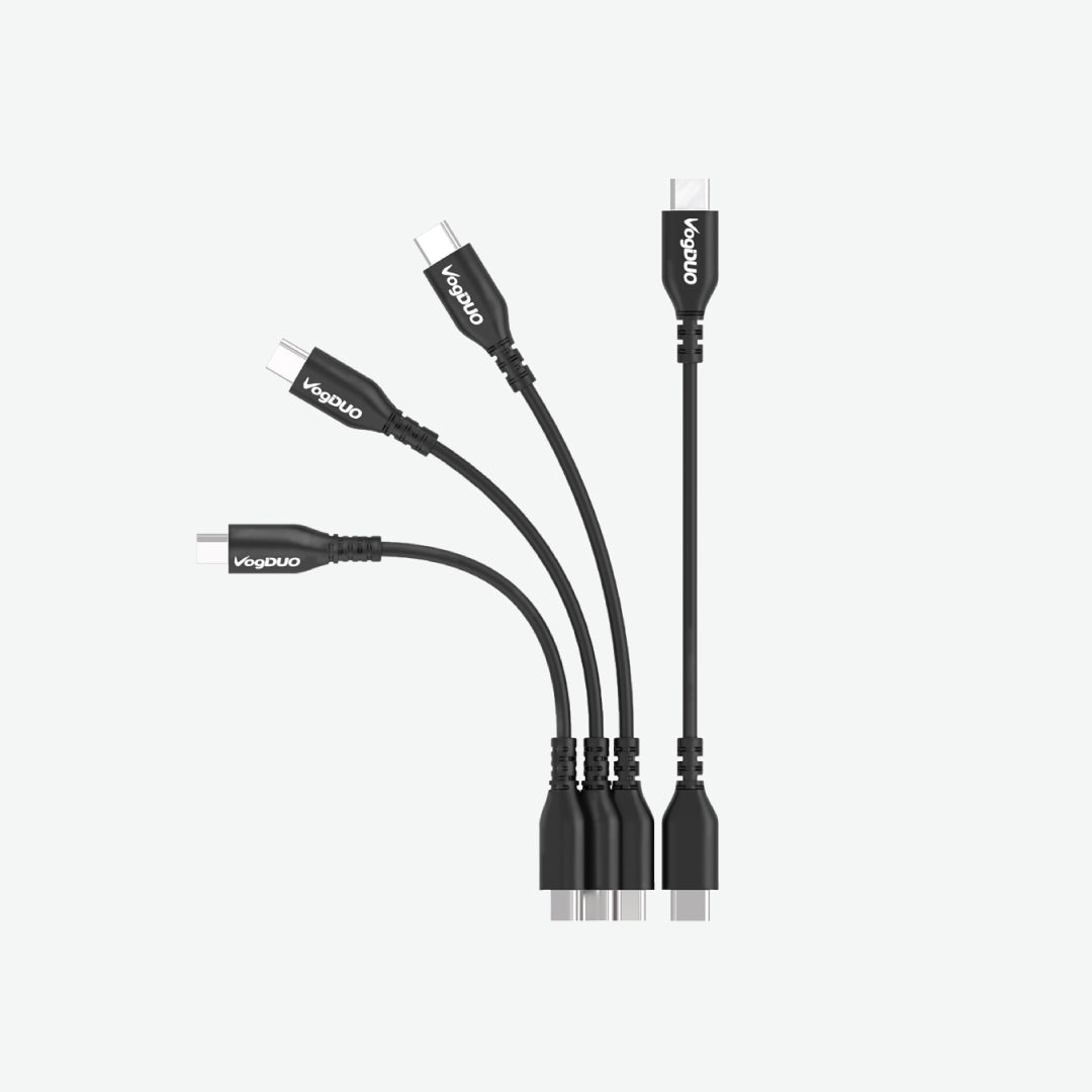 4-inch USB-C Cable - 4 Pack