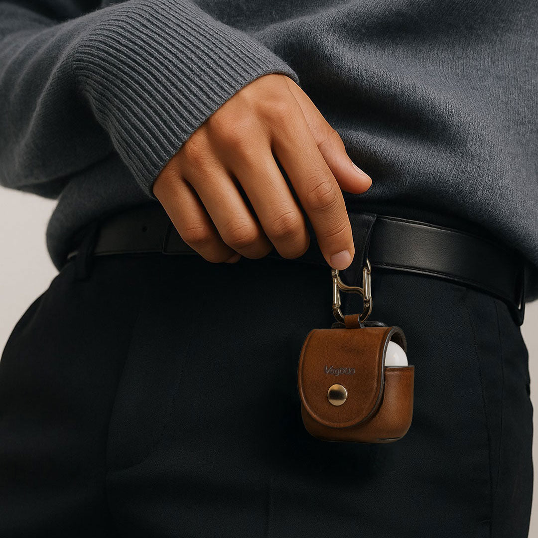 AirPods 4 Leather Case