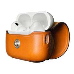 VogDUO Belt-loop Leather Case for AirPods Pro Tan